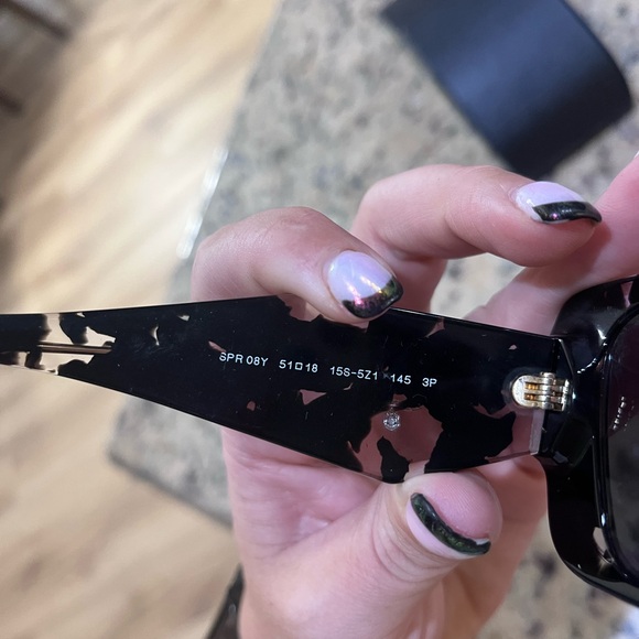 Prada Women’s Black Crystal Tortoise sunglasses - Picture 1 of 7